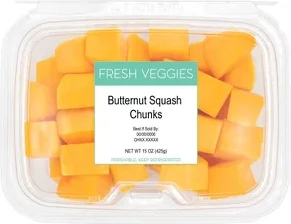 Fresh Butternut Squash Chunks - 15oz