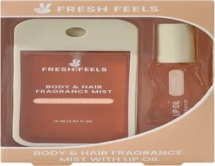 Fresh Feels Whipped Honey & Vanilla Body & Hair Fragrance Mist With Lip Oil