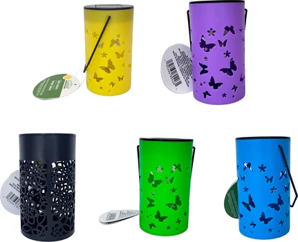 Garden Collection Butterfly-Themed Solar Lantern, 1-ct.