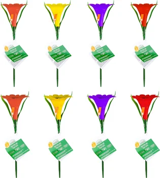 Garden Collection Solar Flower Stake Light, Assorted Colors, 1-ct.