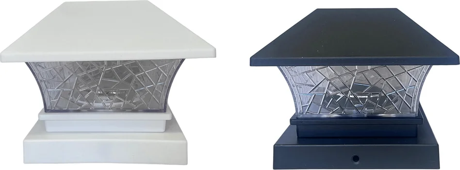 Garden Collection Solar Post Cap Light, Assorted Colors, 1-ct.