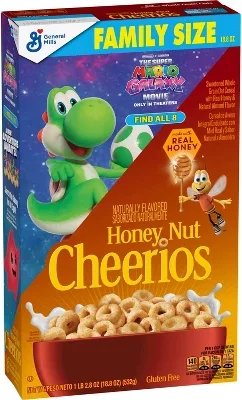 General Mills Honey Nut Cheerios Breakfast Cereal - 18.8oz