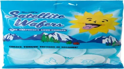 Gerrit's® Blue Raspberry Satellite Wafers