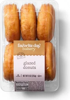 Glazed Donuts - 9oz/6ct - Favorite Day™
