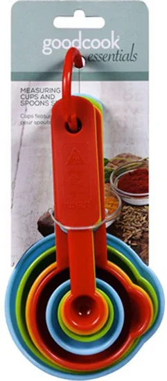 GoodCook Essentials Measuring Cups & Spoons Set, 8 pc