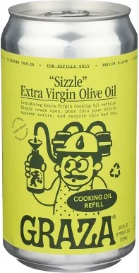 Graza Refill Sizzle Extra Virgin Olive Oil - 725mL