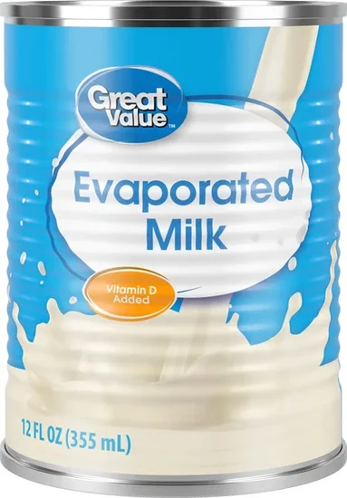 Great Value Evaporated Milk, 12 fl oz US