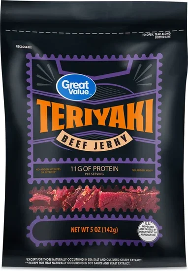Great Value Teriyaki Beef Jerky