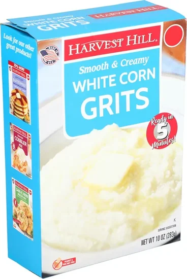 Harvest Hill Premium White Grits, 10 oz.