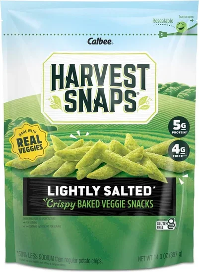 Harvest Snaps Baked Green Pea Snacks 14 oz.