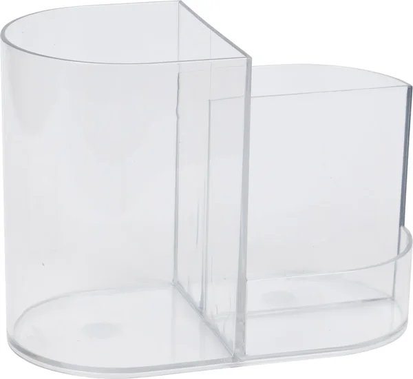 Home Collection 3 Sectioned Clear Plastic Vanity Organizers, 2.875x5.5x4.125-in.