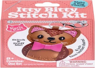 Itty Bitty Stitch Kit Bag Charm Craft Set