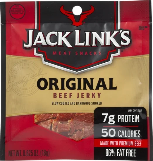 Jack Links Original Beef Jerky, 0.625 oz. Bags