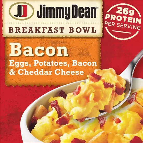 Jimmy Dean Breakfast Bowl, Bacon, 7 oz