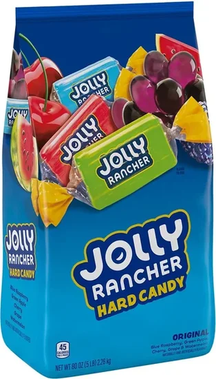 JOLLY RANCHER Assorted Fruit Flavored Hard Candy, 5 lbs.