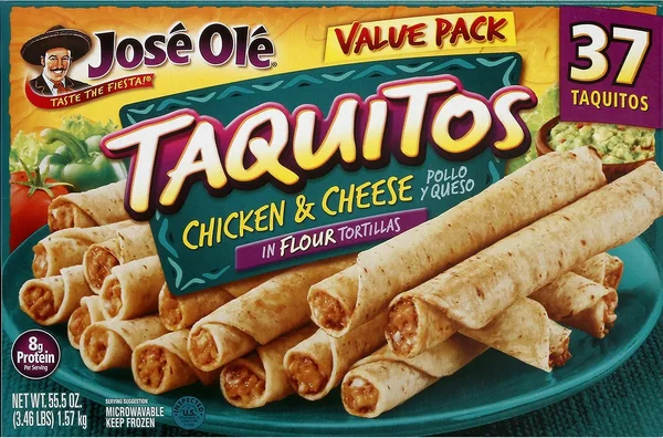 Jose Ole Chicken and Cheese Taquitos, Frozen 37 ct.