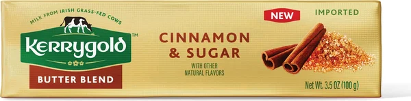 Kerrygold Grass-Fed Cinnamon & Sugar Butter Stick, 3.5oz