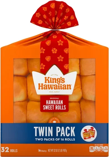 King's Hawaiian Original Dinner Rolls 32 ct.