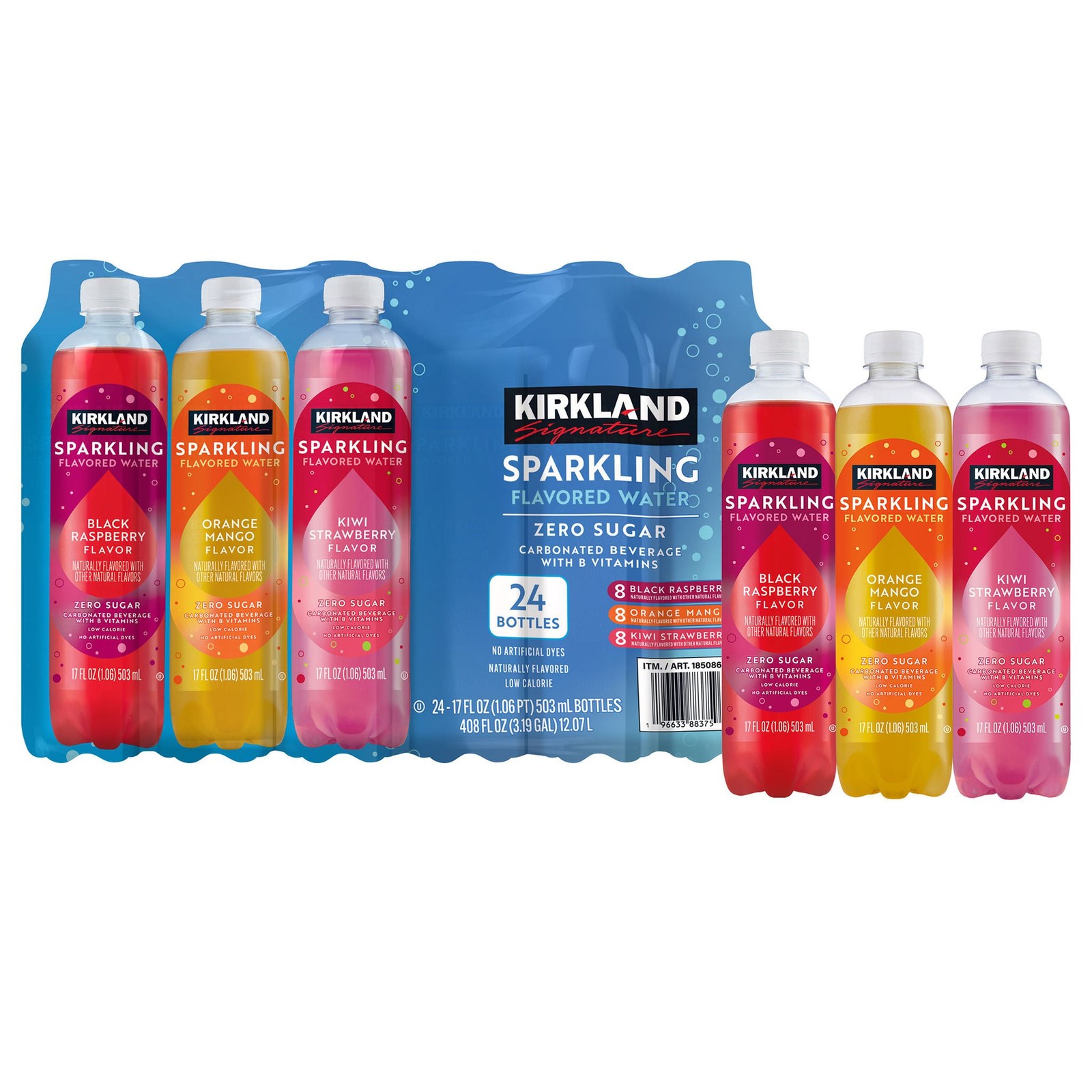Kirkland Signature Flavored Sparkling Water