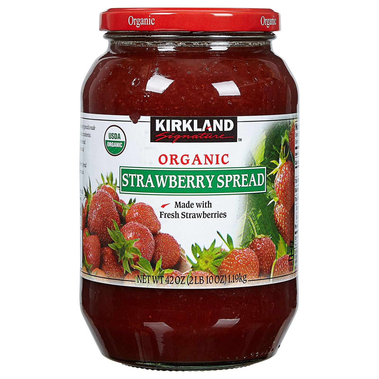 Kirkland Signature Organic Strawberry Spread
