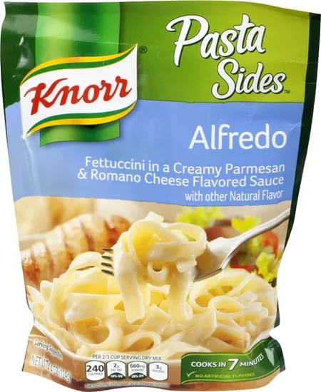 Knorr Alfredo Pasta Sides, 4.4 oz. Bags
