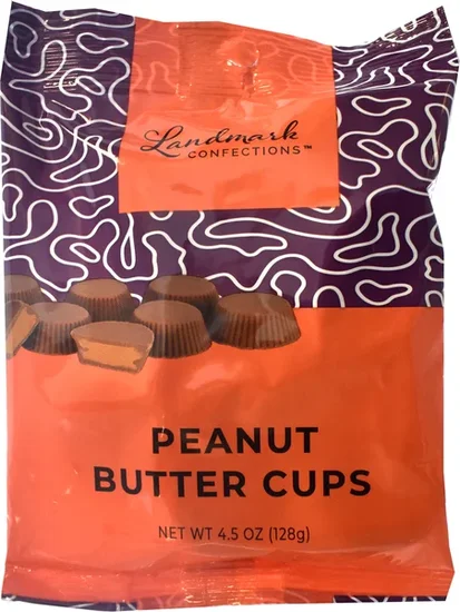 Landmark Confections Peanut Butter Cups, 3-pc Pack.