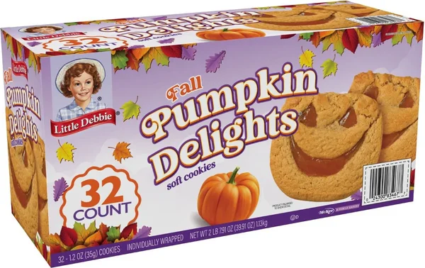 Lds Pumpkin Delights Little Debbie Delights Pumpkin 1.2oz