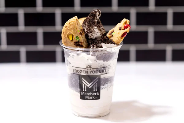 Limited-Time Seasonal Sundae (e.g. Peaches & Cream or Jingle Cookie Crunch)