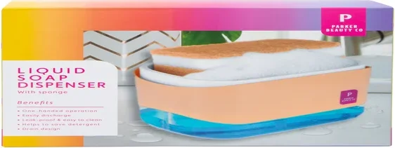 Liquid Soap Dispenser With Sponge Holder