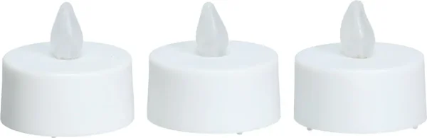 Luminessence LED Tealight Candles, 3-pc Pack.