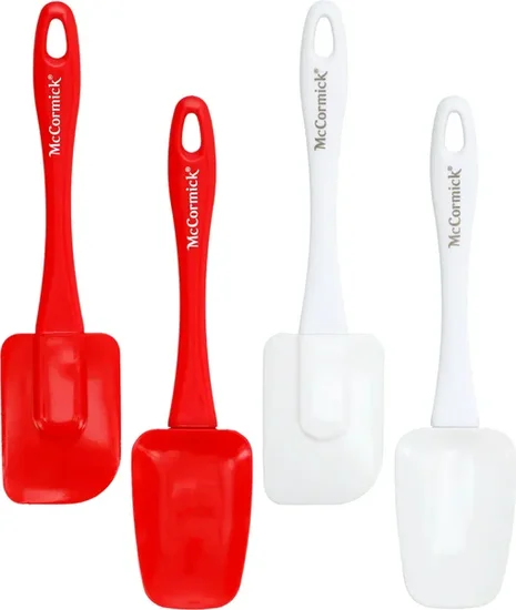 McCormick Silicone Spatulas, 9.625x2.375x0.375 in.
