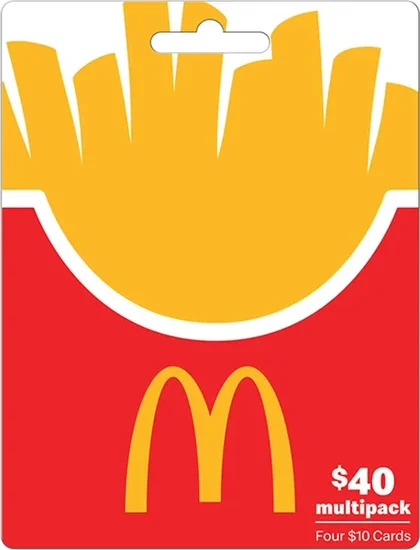 McDonald's $40 Multi-Pack Gift Cards