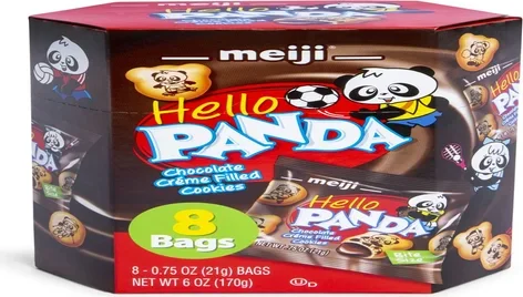 Meiji® Hello Panda Chocolate Creme Filled Cookies