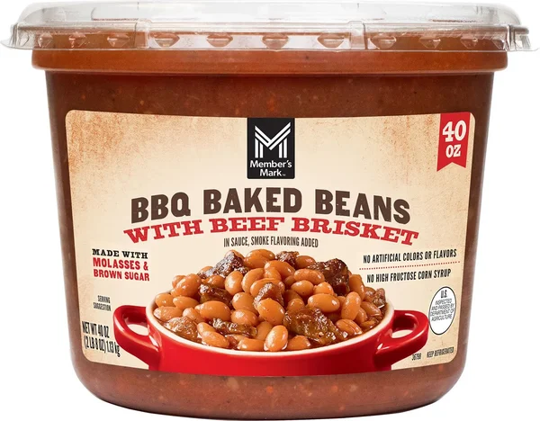 Member's Mark BBQ Baked Beans With Brisket 40 oz.