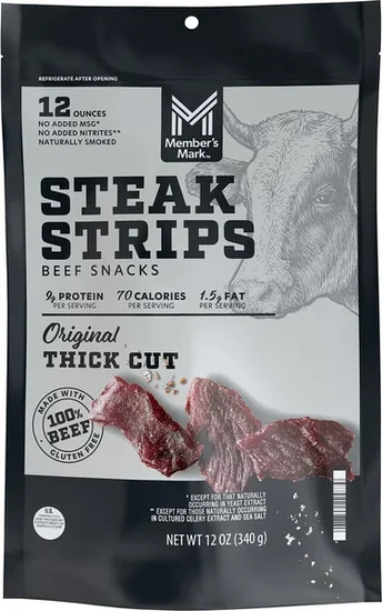 Member's Mark Beef Steak Strips, 12 oz.