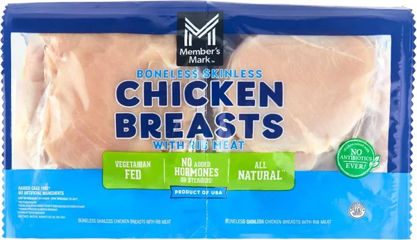 Member's Mark Boneless Skinless Chicken Breast, priced per pound