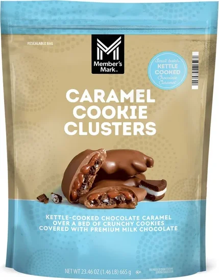 Member's Mark Caramel Cookie Clusters, 23.46 oz.