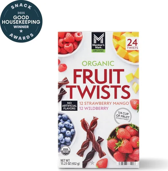 Member's Mark Organic Fruit Twists