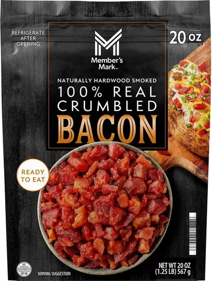Member's Mark Real Crumbled Bacon, 20 oz.