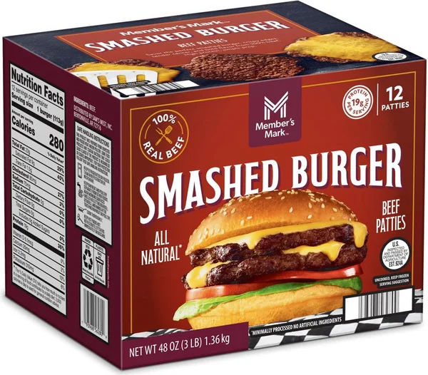 Member's Mark Smashed Burgers