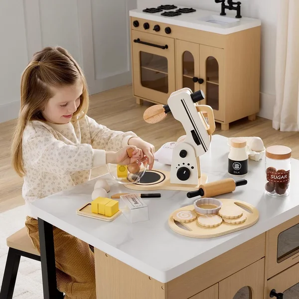 Member's Mark Wooden Mixer and Baking Playset