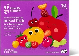 Mixed Fruit Fruit-Flavored Snacks - 8oz/10ct - Good & Gather™