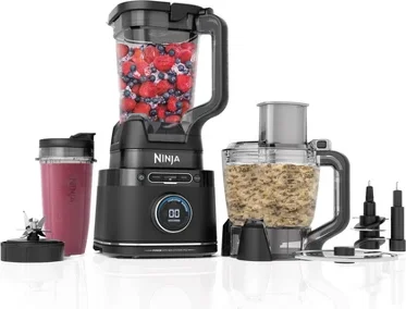 Ninja Detect Power Kitchen System Pro with BlendSense Technology - TB401: 1200W Blender & Food Processor, 72oz Capacity
