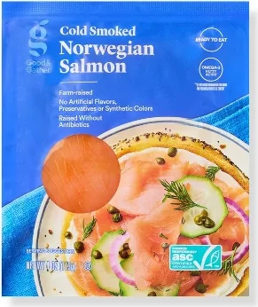 Norwegian Cold Smoked Salmon - 4oz