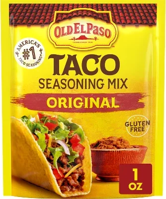 Old El Paso Gluten Free Taco Seasoning Mix Original 1oz
