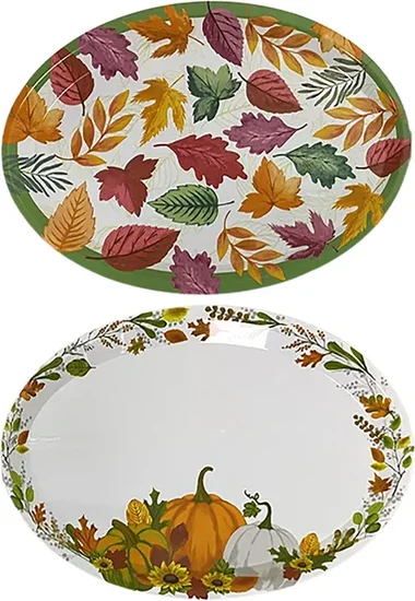 Oval Harvest Platters, 18.5 in.