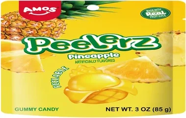 Peelerz® Pineapple Peelable Gummy Candy 3oz