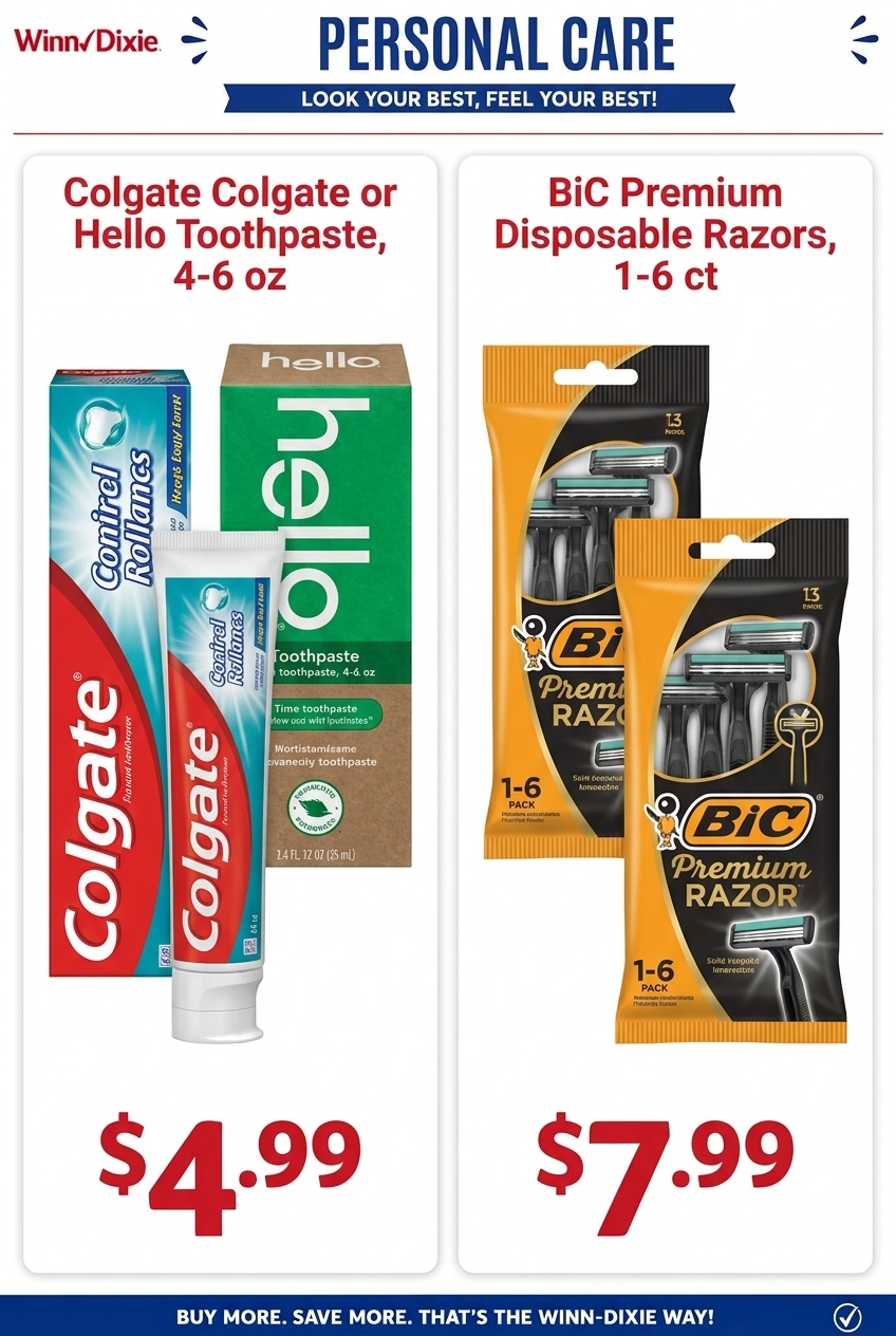 Personal Care Flyer
