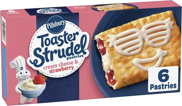 Pillsbury Toaster Strudel Strawberry Cream Cheese, 11.7 oz