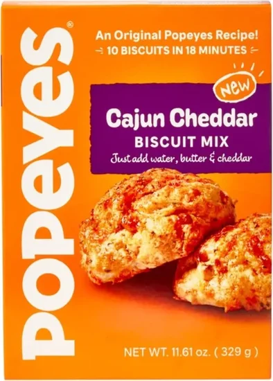 Popeyes Cajun Cheddar Biscuit Mix, 11.61 Ounces